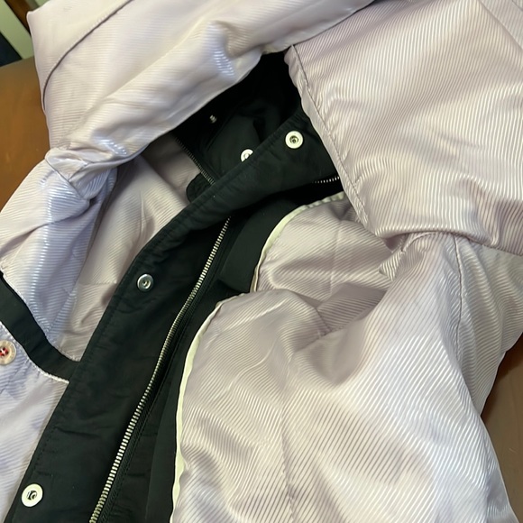 Espirit - Black Winter Coat - Belted - Size 8 - Picture 15 of 15